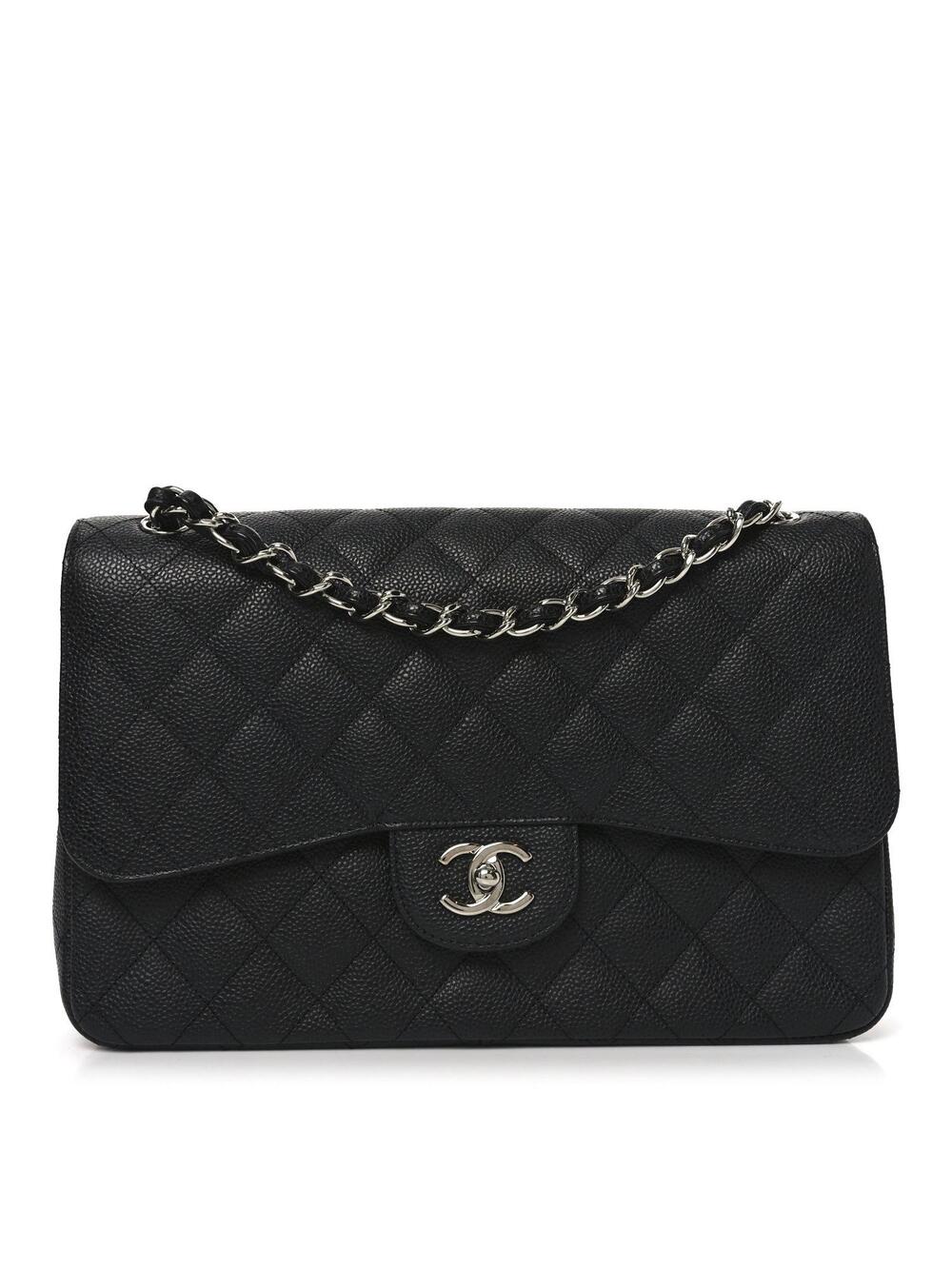 Chanel Caviar Quilted Jumbo Double Flap #279416C75B